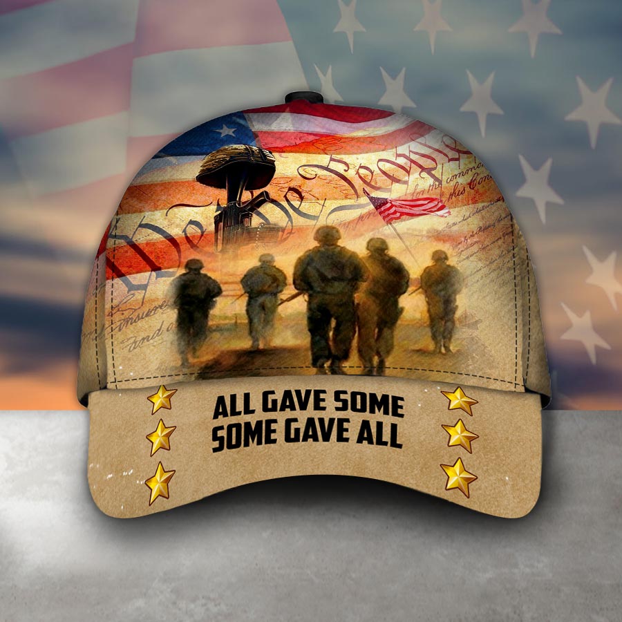 All Gave Some Some Gave All Veteran Cap