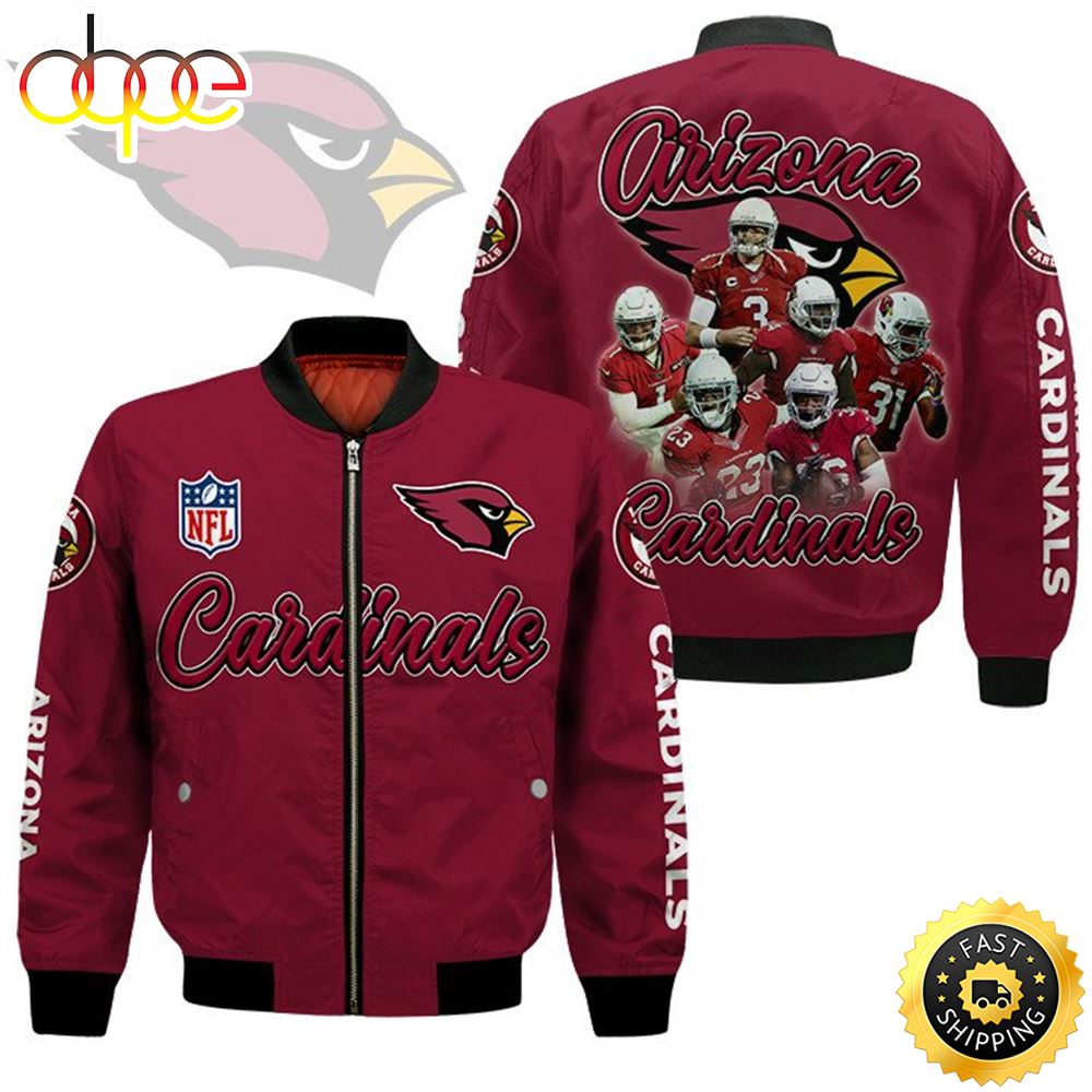 Arizona Cardinals Players Nfl Bomber Jacket