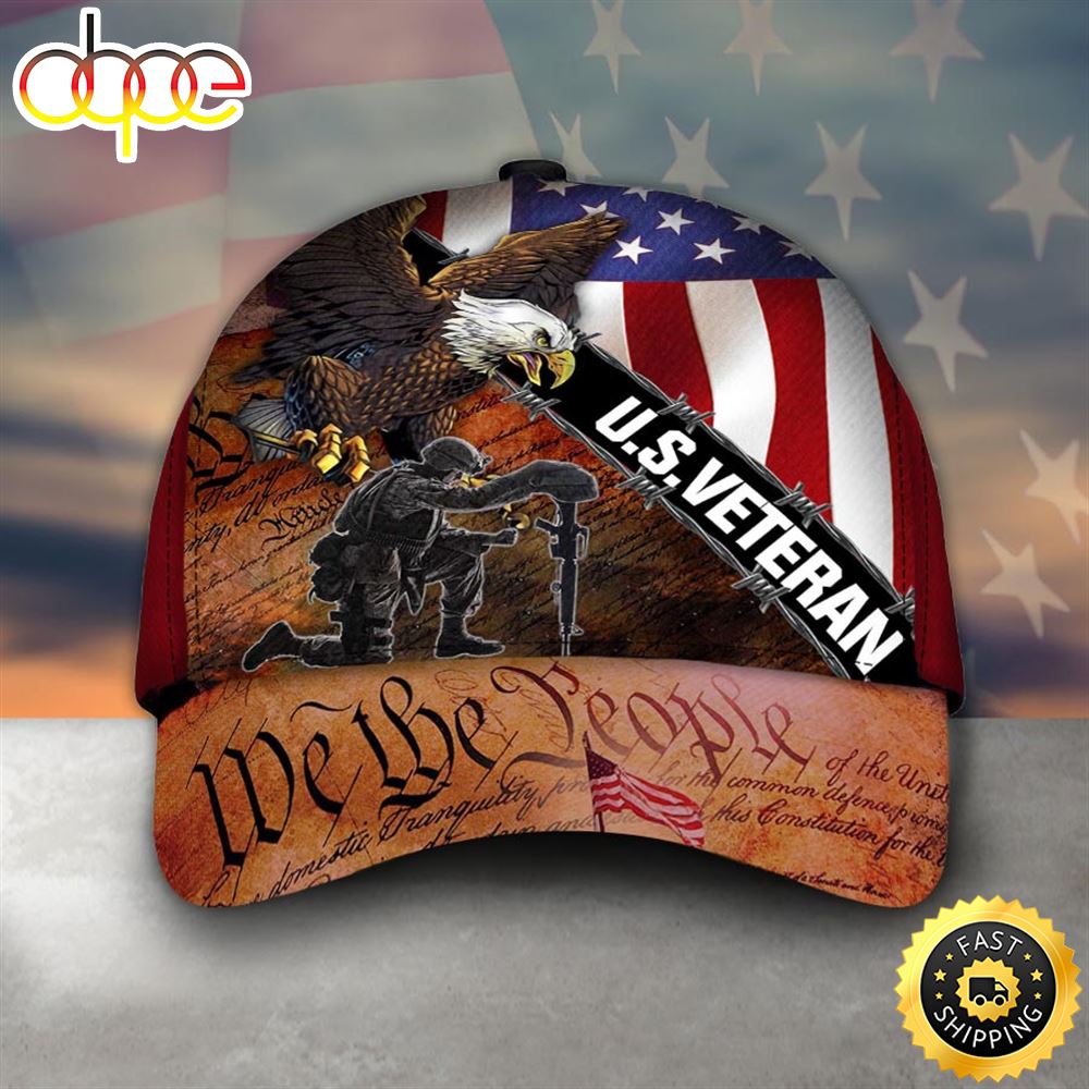Armed Forces  America VVA Military Soldier Cap