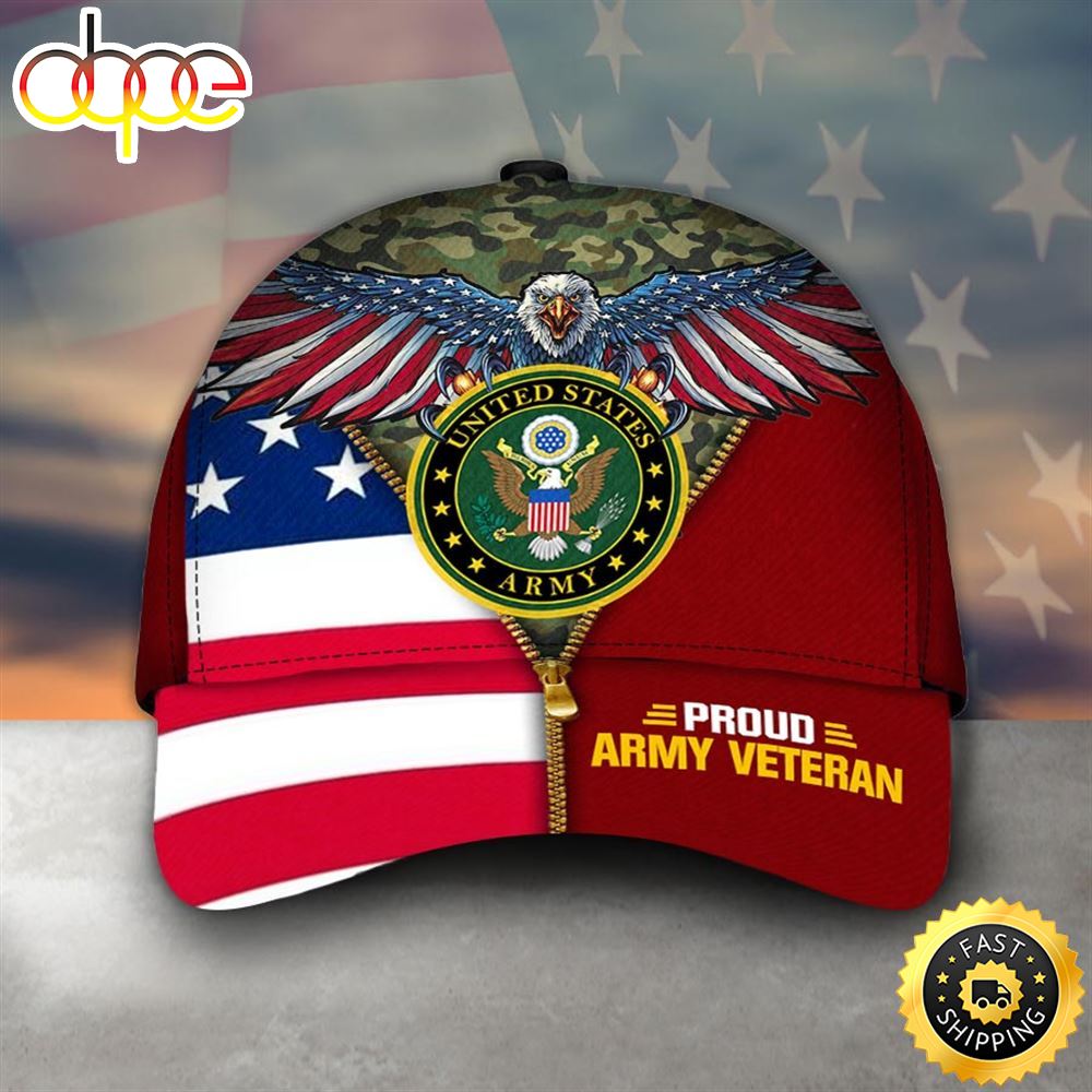 Armed Forces Army Military VVA Vietnam Veterans Day Gift For Father Dad Christmas  Classic Cap