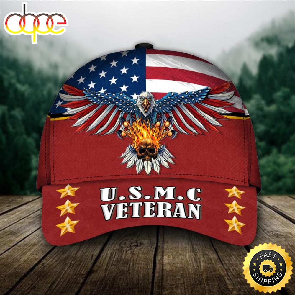 Armed Forces USMC Marine Corps Soldier Military Veteran Cap