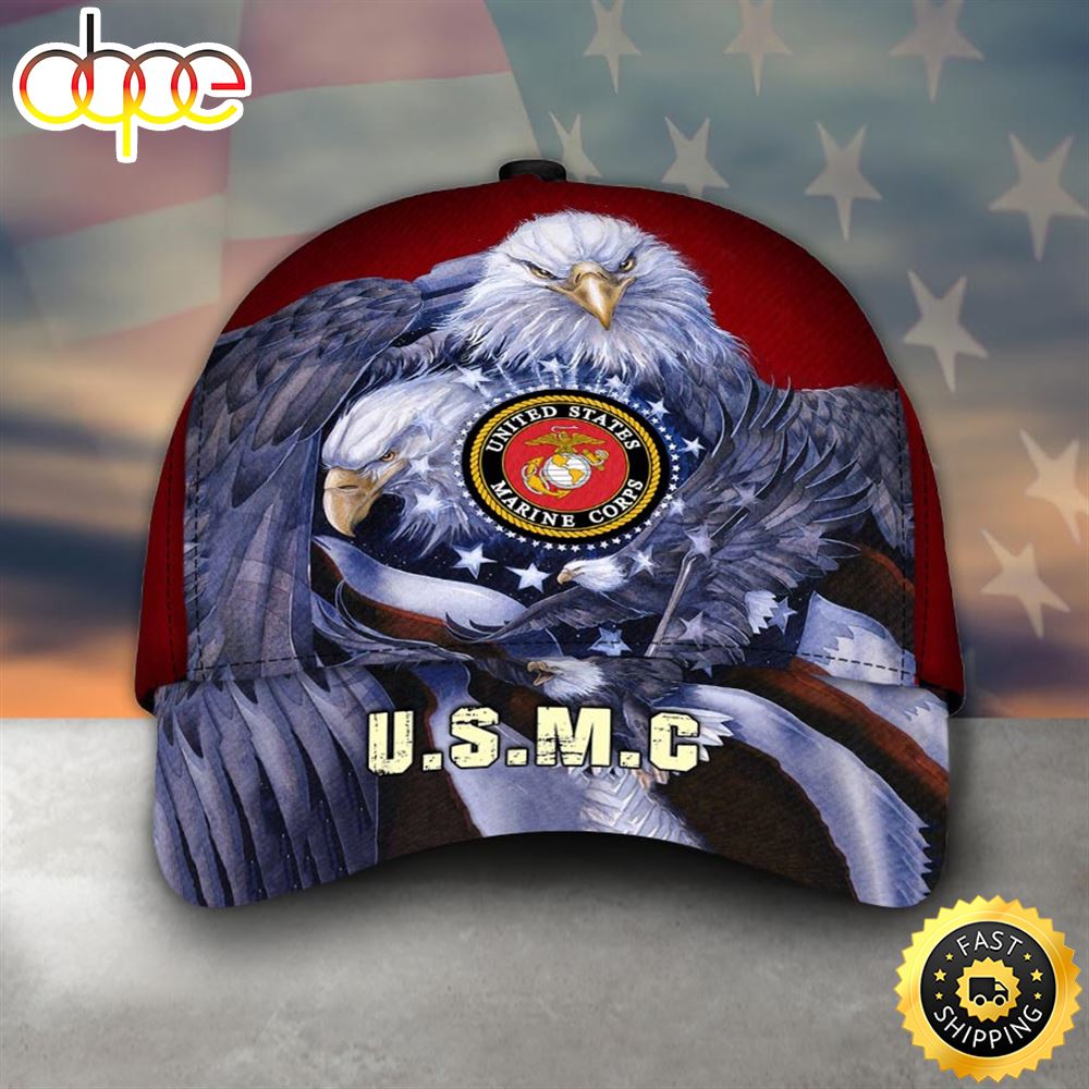 Armed Forces USMC Marine Military VVA Vietnam Veterans Day For Father Dad Christmas Cap