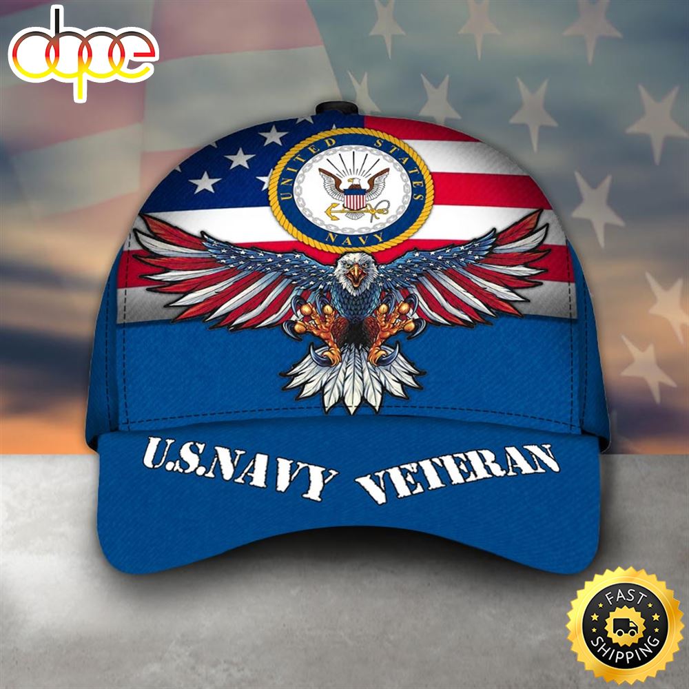 Armed Forces USN Navy Military VVA Vietnam Veterans Day Gift For Father  Christmas Cap