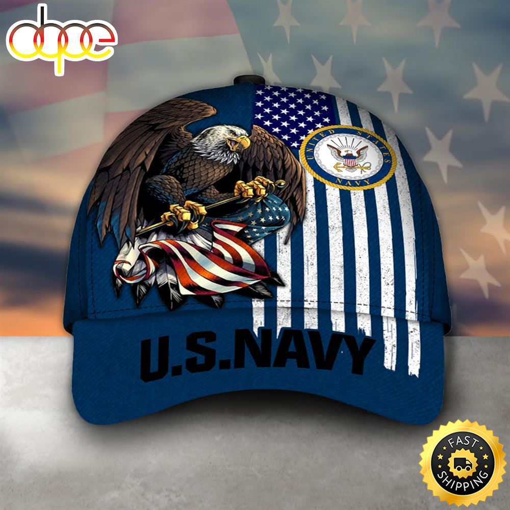 Armed Forces USN Navy Military Veterans Day Classic Cap