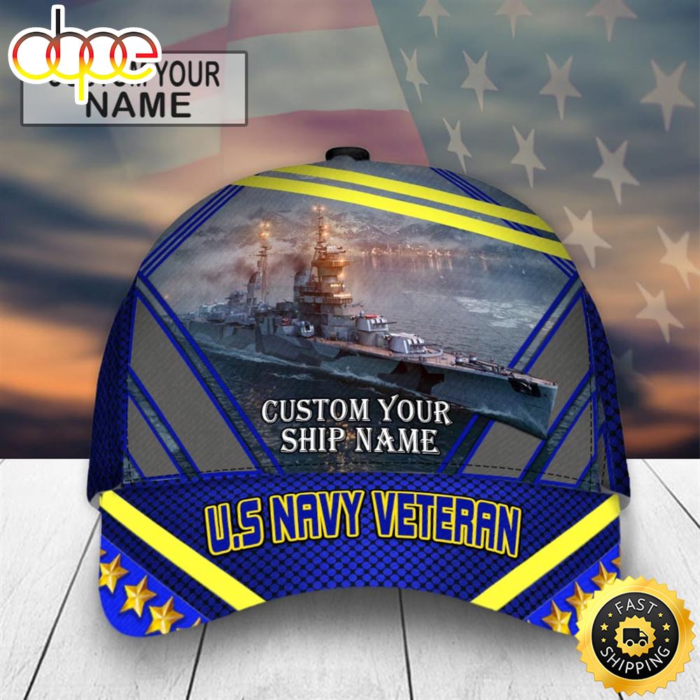 Armed Forces USN Navy Soldier Military Veteran Cap
