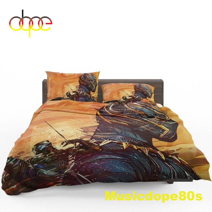 Bedding Set Black Panther Artwork Marvel Comics