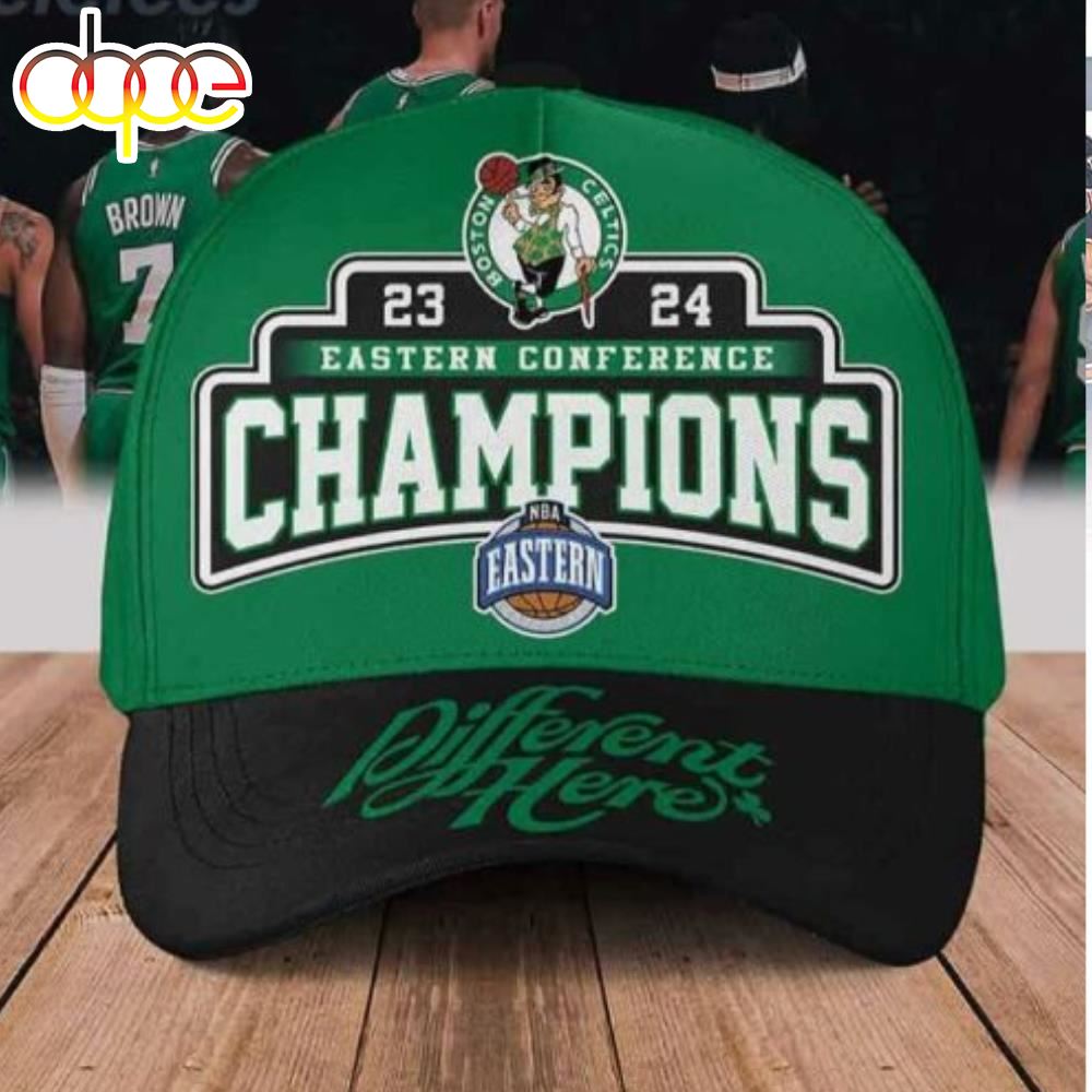 Celtics 2024 Eastern Conference Finals Champions Different Here 3D Cap