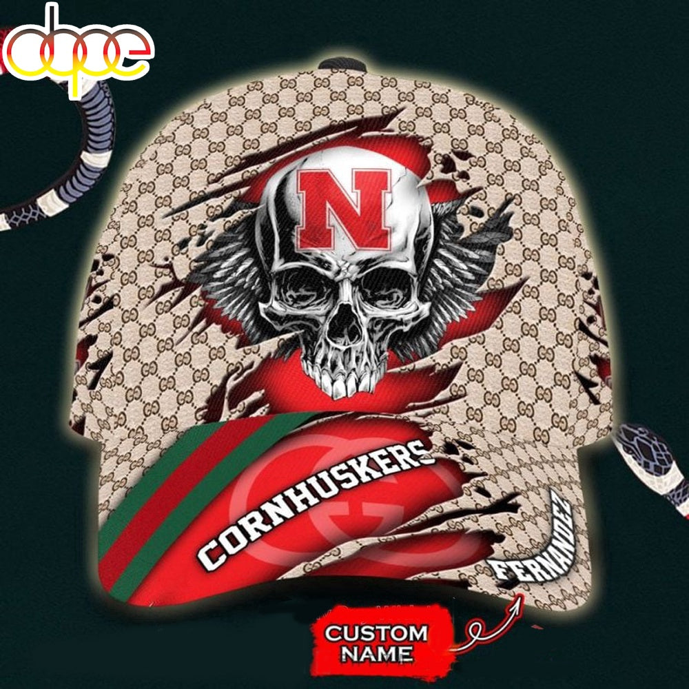Custom Name NCAA Nebraska Cornhuskers Baseball Cap