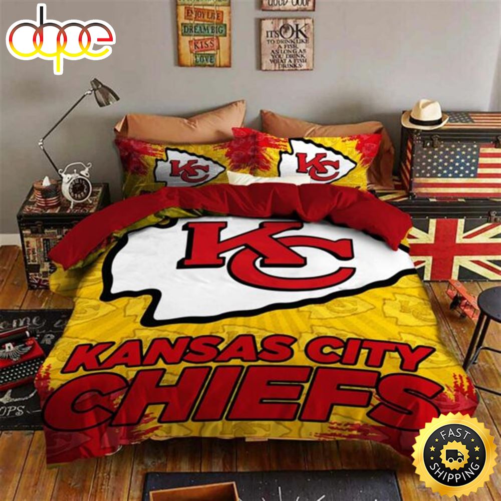 Kansas City Chiefs Bedding Sets Sleepy