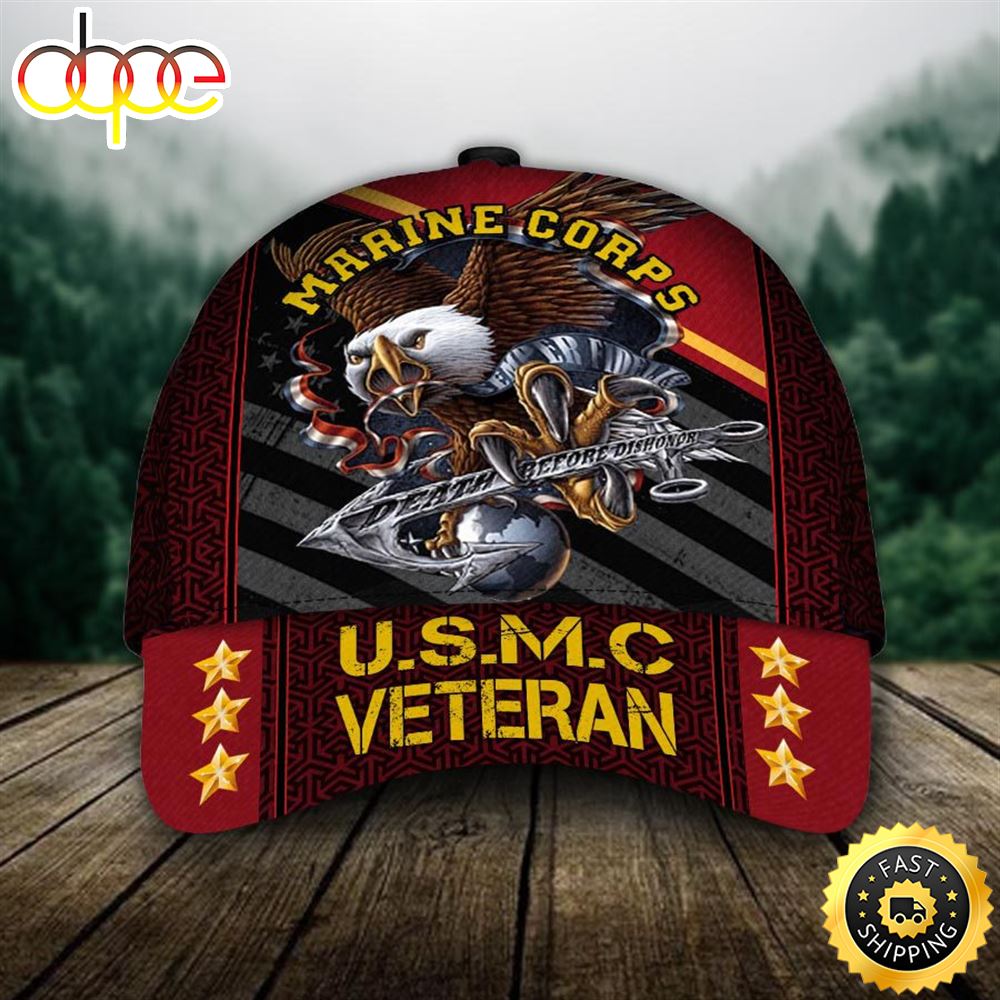 Marine Corps Soldier Military Veteran Cap