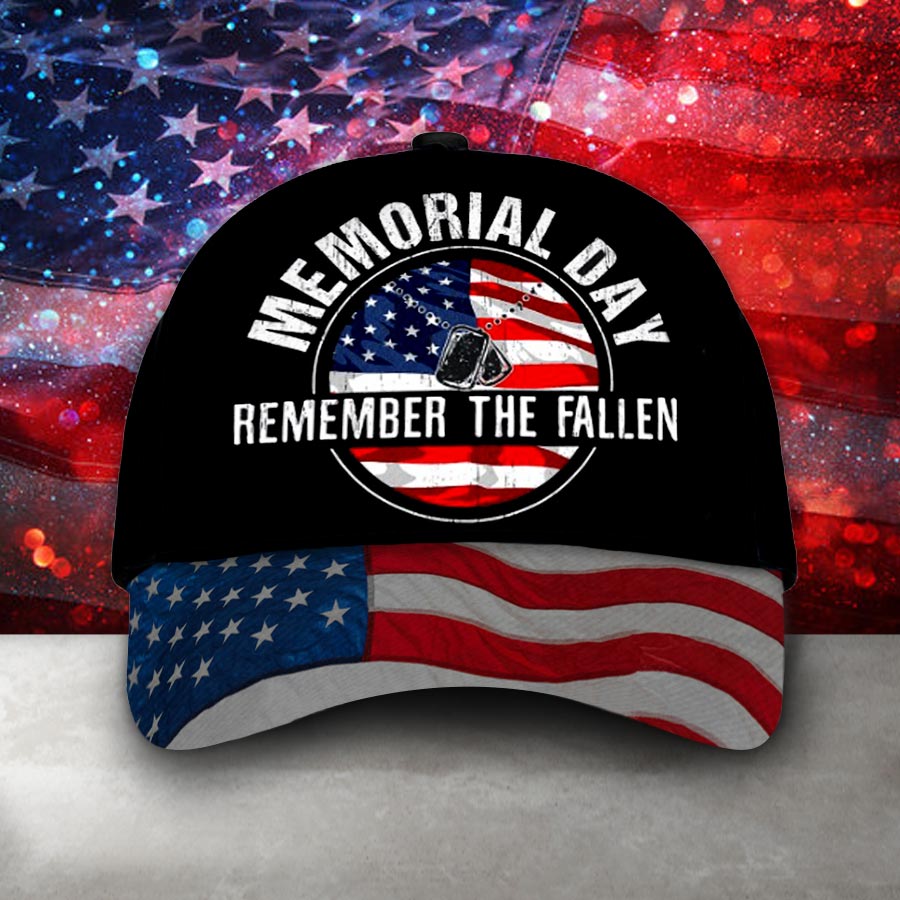 Memorial Day Remember The Fallen Cap