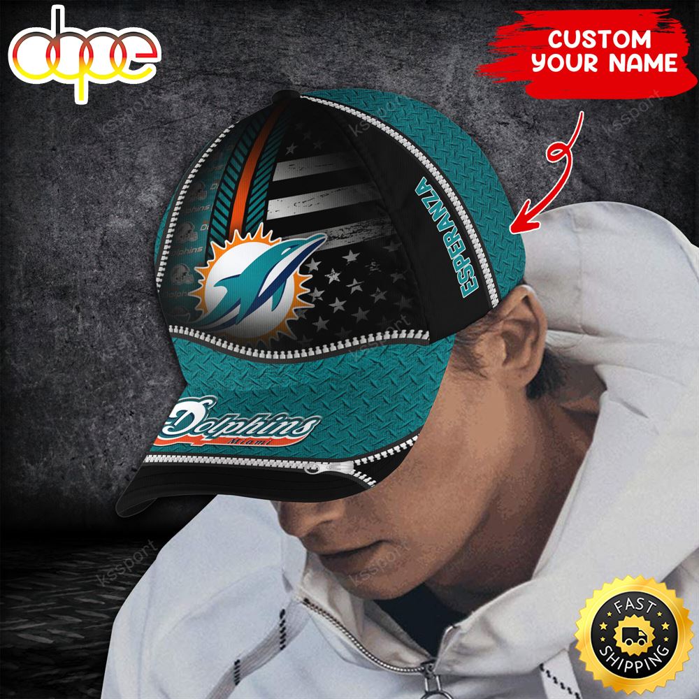 Miami Dolphins Nfl-Personalize Cap Steel Style Trending Season