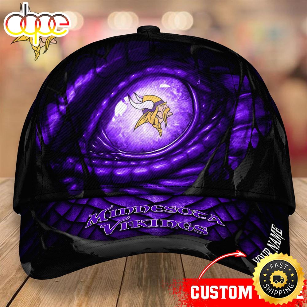 Minnesota Vikings Custom NFL Football Sport Cap