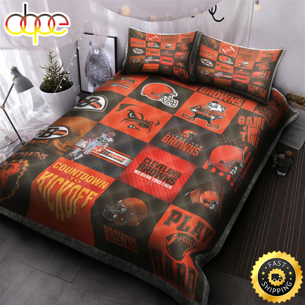 NFL Cleveland Browns Special Style Bedding Set