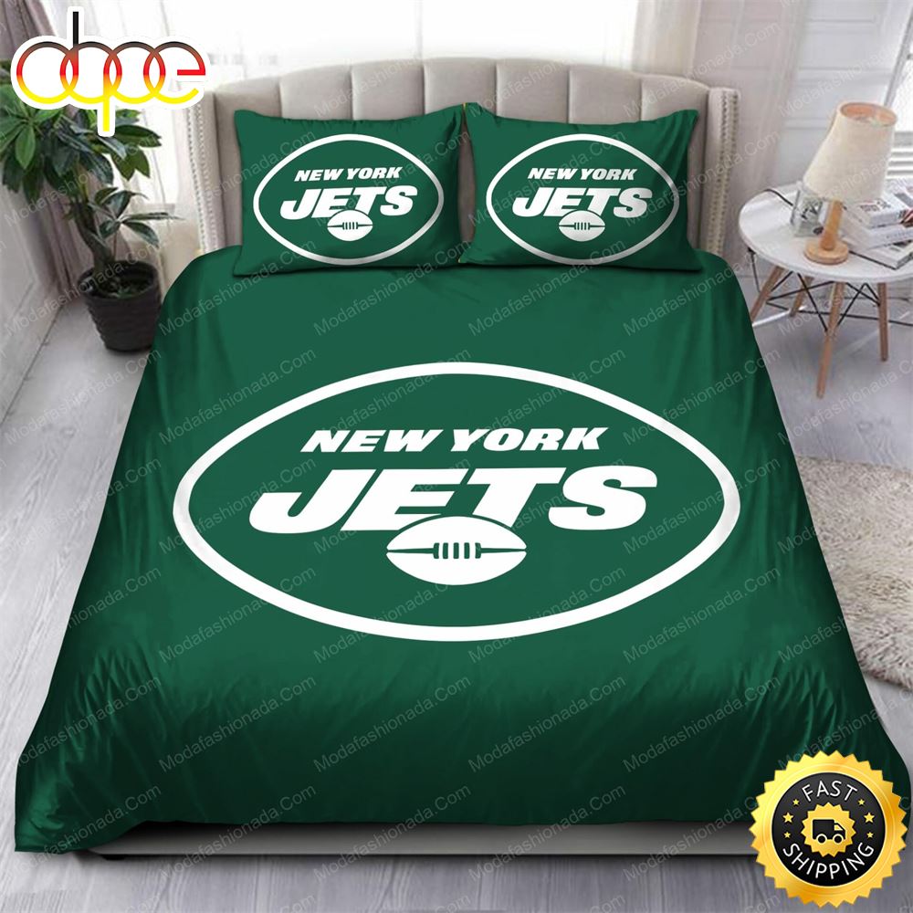 NFL New York Jets Green Bedding Set