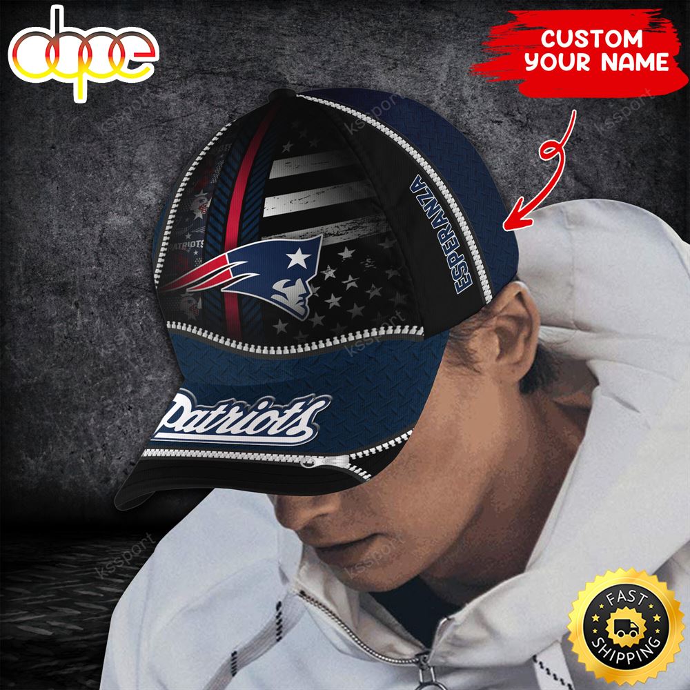 New England Patriots Nfl-Personalize Cap Steel Style Trending Season