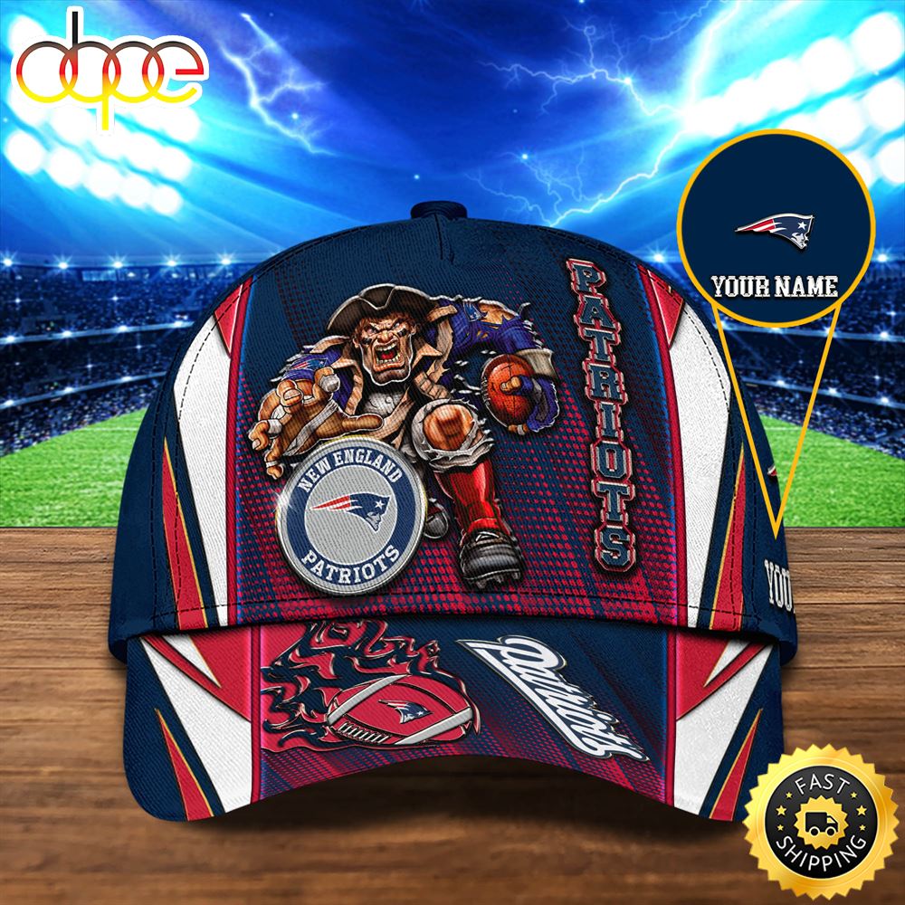 New England Patriots Personalized Your NameNFL Football Sport Cap