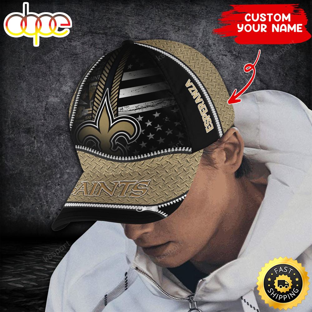 New Orleans Saints Nfl-Personalize Cap Steel Style Trending Season