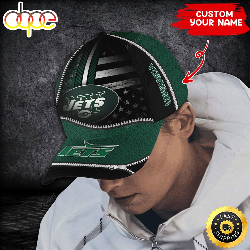 New York Jets Nfl-Personalize Cap Steel Style Trending Season