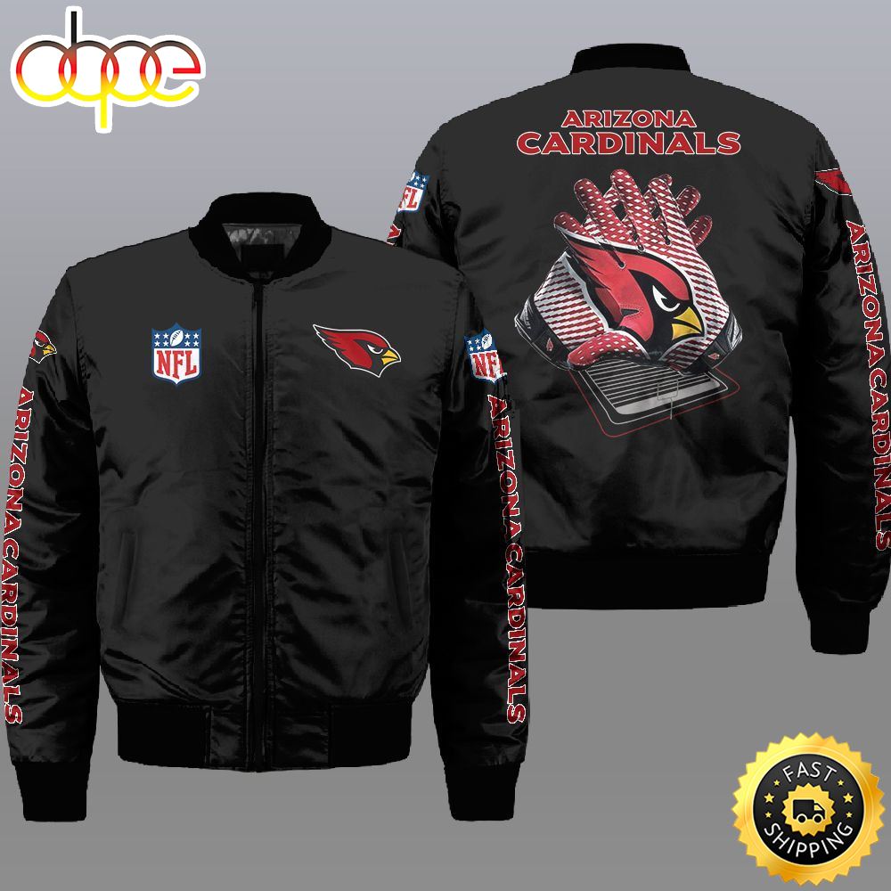Nfl Arizona Cardinals 3D Bomber Jacket 2