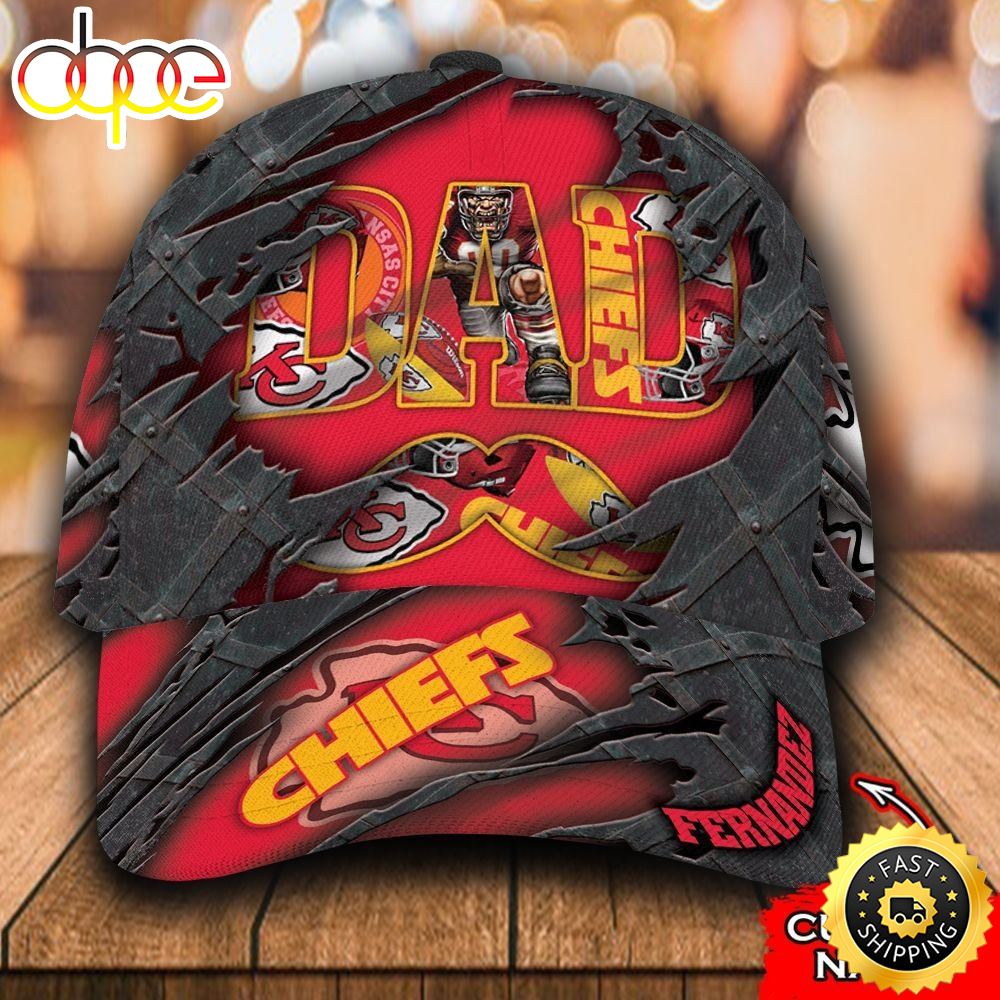 Nfl Kansas City Chiefs 3d 3d Cap