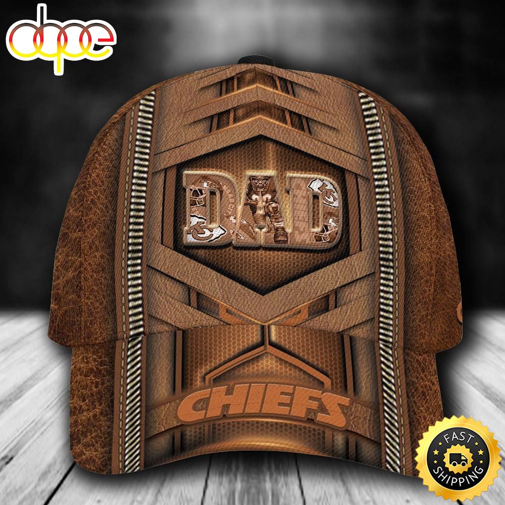 Nfl Kansas City Chiefs Dad 3d Cap