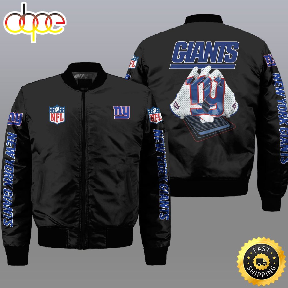 Nfl New York Giants 3D Bomber Jacket