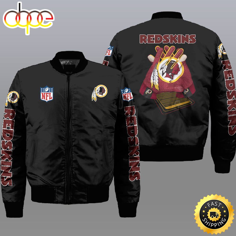 Nfl Washington Football Team 3D Bomber Jacket