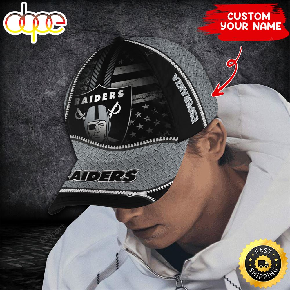 Oakland Raiders Nfl-Personalize Cap Steel Style Trending Season