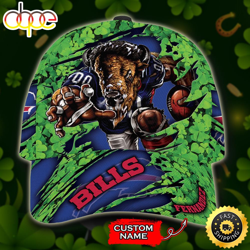 Personalized Buffalo Bills St Patrick's Day All Over Print 3D Classic Cap-TPH