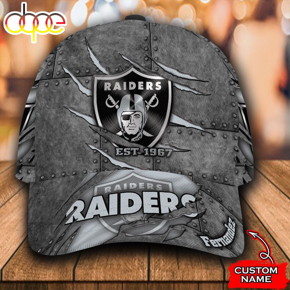 Personalized Las Vegas Raiders Luxury All Over Print 3D Classic Cap