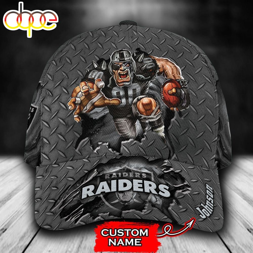 Personalized Las Vegas Raiders Mascot All Over Print 3D Classic Cap