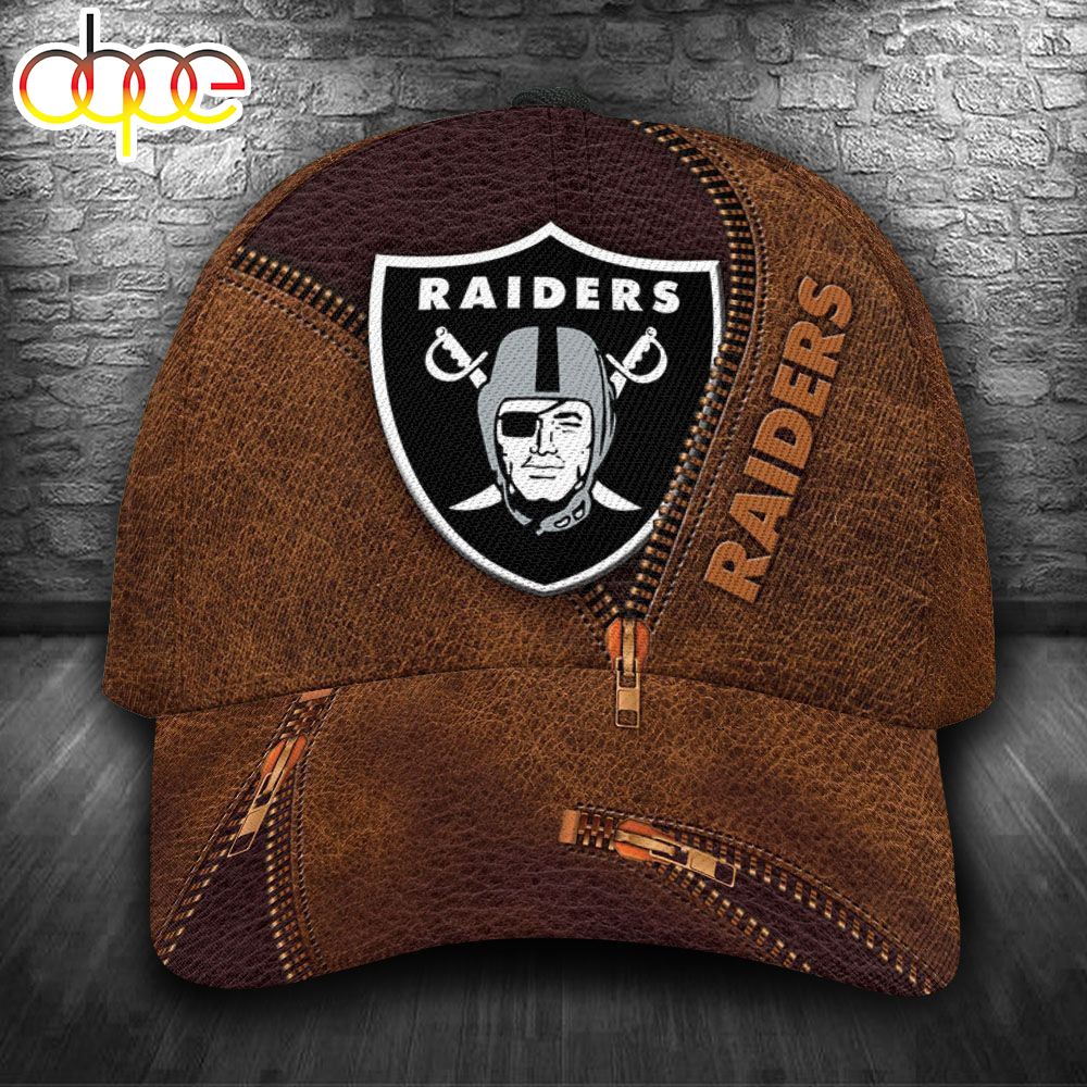 Personalized Las Vegas Raiders Zip All Over Print 3D Classic Cap