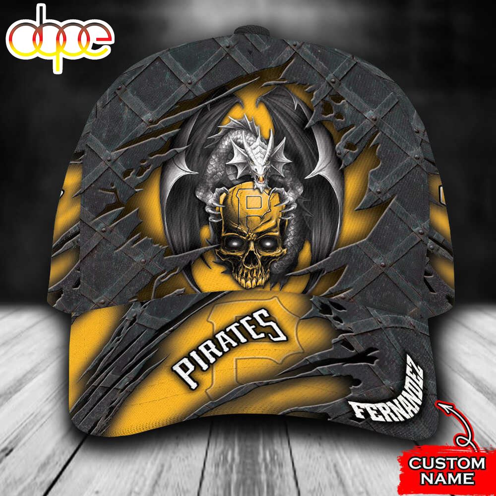 Personalized Pittsburgh Pirates Dragon All Over Print 3D Classic Cap