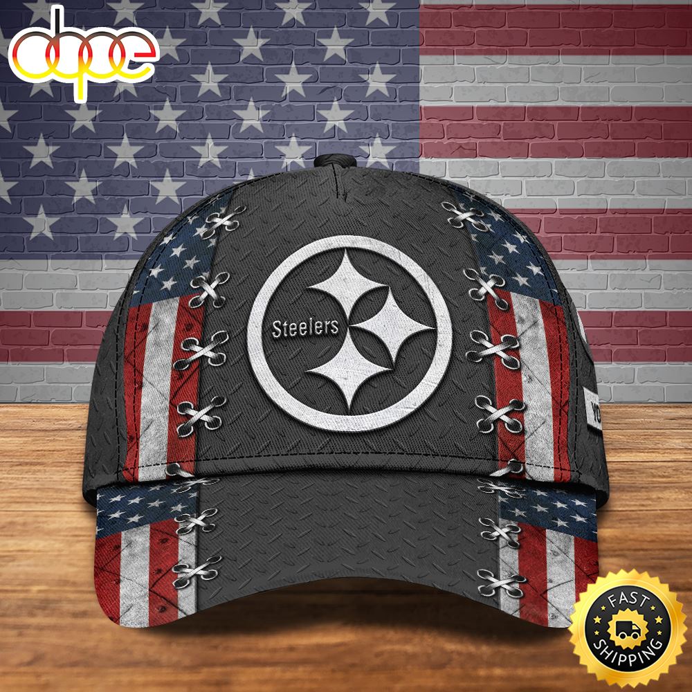 Pittsburgh Steelers Personalized Your Name NFL Football Cap
