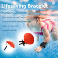 Portable Anti Drowning Lifesaving Bracelet Floating Swimming Safety Self Rescue Wristband for Outdoor Supplies