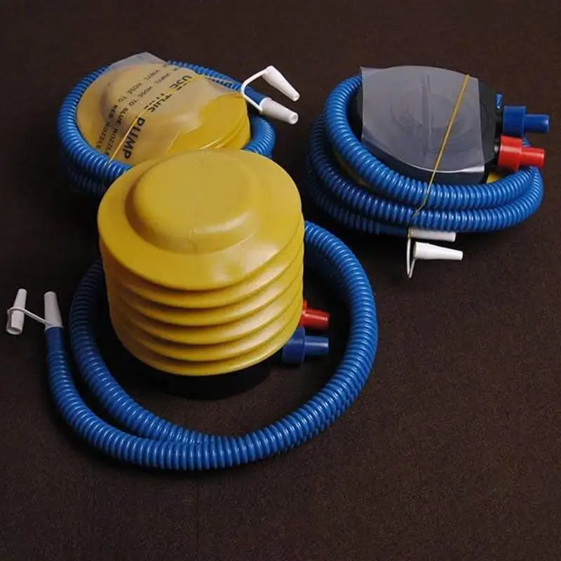 Step On 4-inch Inflatable Toy Swimming Ring Foot Balloon Basketball Air Mattress Air Pump Yoga Ball Inflation Tools Multipurpose