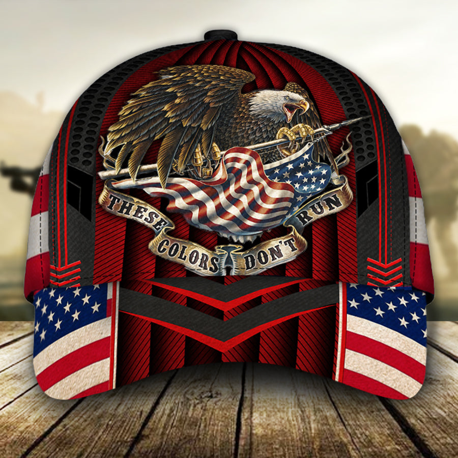 These Colors Don't Run Veteran Classic Cap