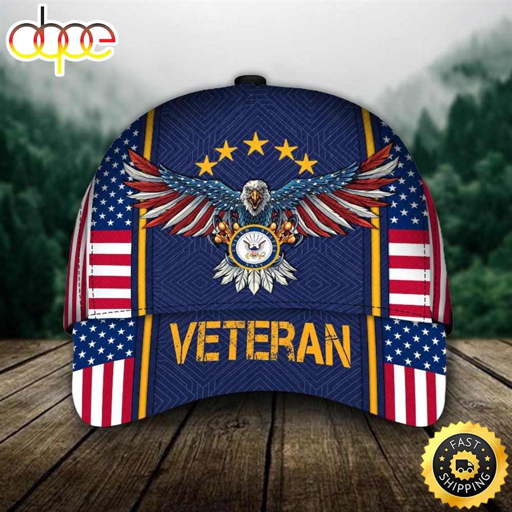US Armed Forces USN Navy Soldier Military Veteran Cap