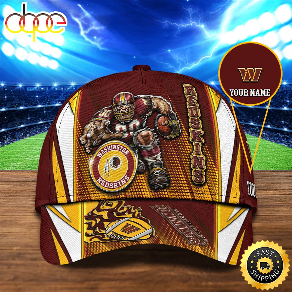 Washington Commanders Personalized Your NameNFL Football Sport Cap