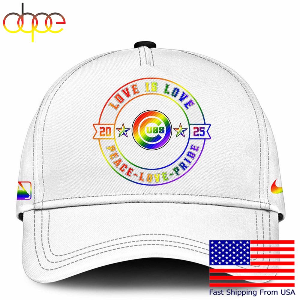 Chicago Cubs Happy Pride Month Limited Edition 2025 Baseball Cap