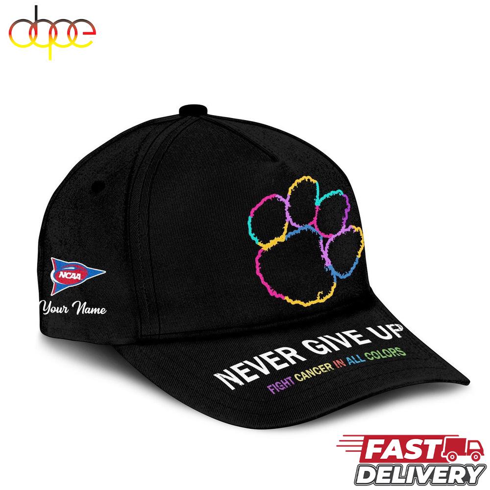 Clemson Tigers NCAA Fight Cancer In All Colors Baseball Cap