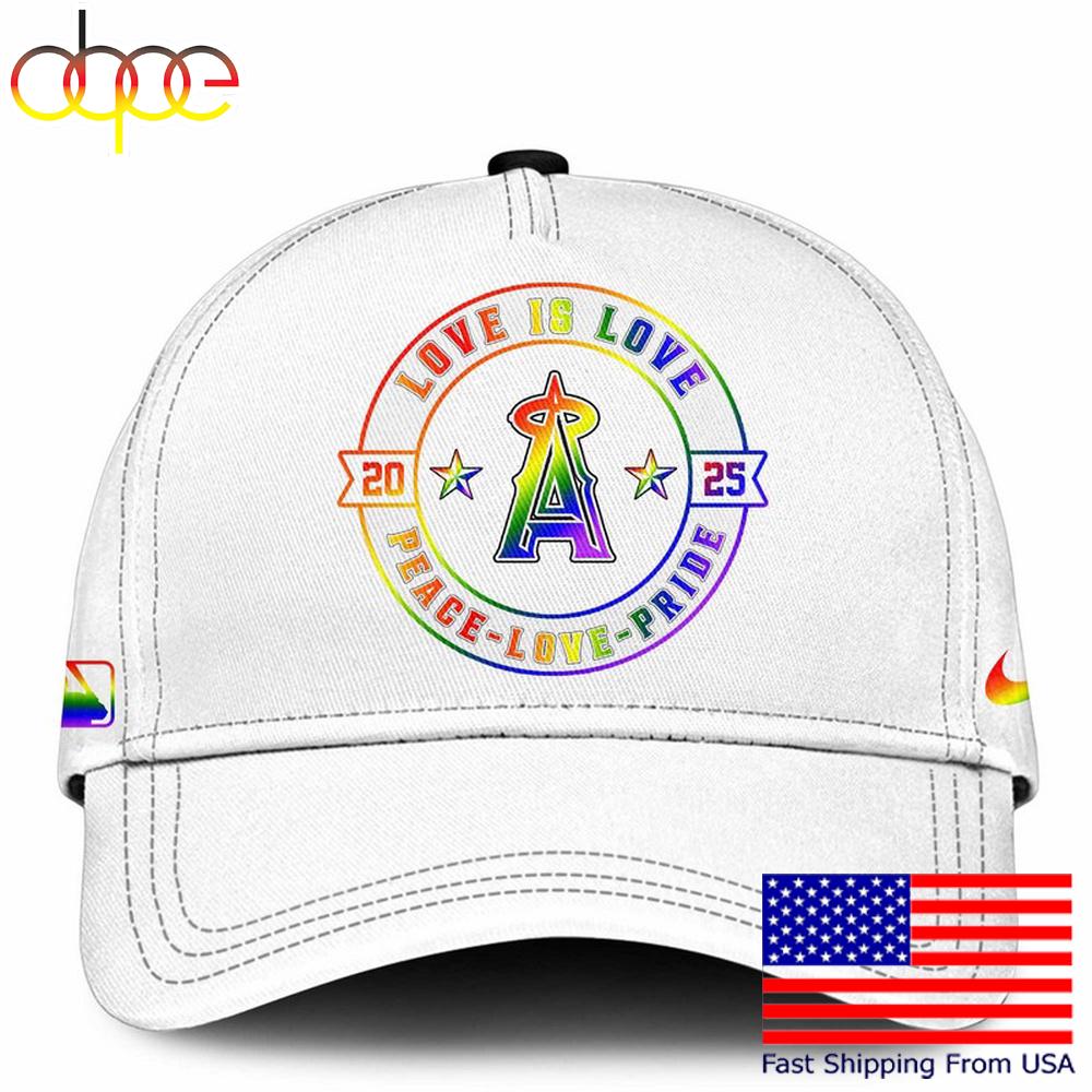 Los Angeles Angels Happy Pride Month Limited Edition 2025 Baseball Cap
