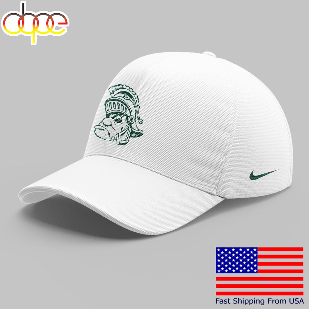 Michigan State Spartans NCAA Limited Icy Whites Gruff Cap